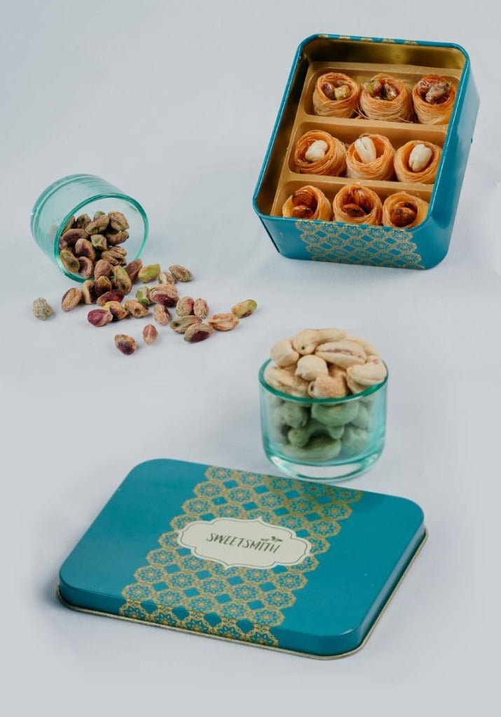 Assorted Baklava Box – Bul Bul Baklava Box of 9 pcs